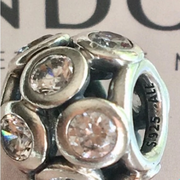 Authentic PANDORA Whimsical Lights Clear CZ Charm - Picture 3 of 6
